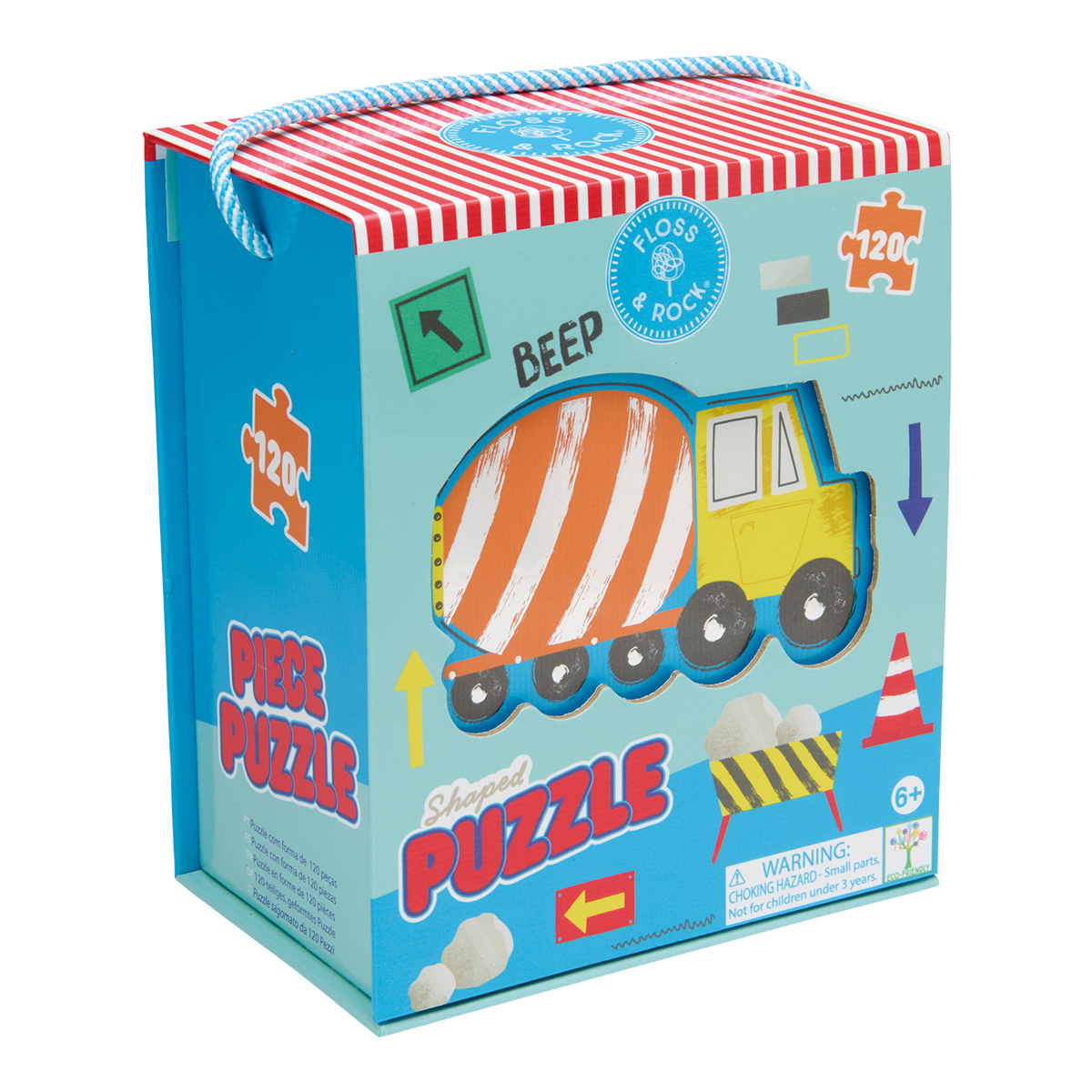 Construction 120pc Shapped Jigsaw Puzzle