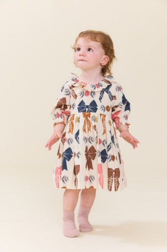 baby girls amara dress set - harvest bows