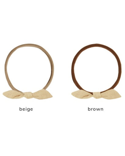 LITTLE KNOT HEADBAND BUTTERSCOTCH