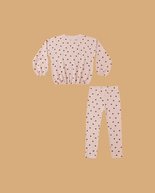 Spongey Polka Dot Set