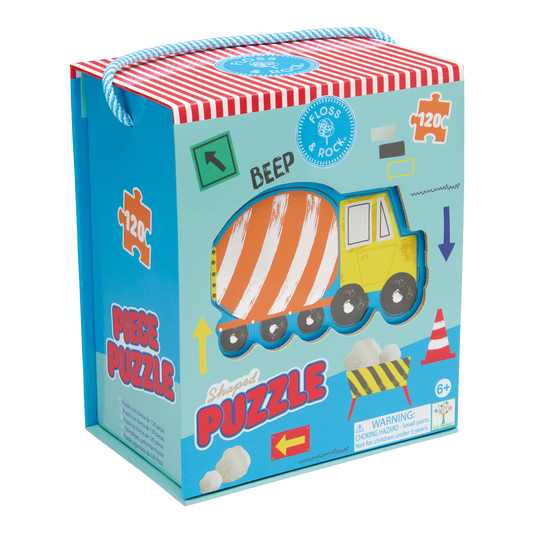 Construction 120pc Shapped Jigsaw Puzzle