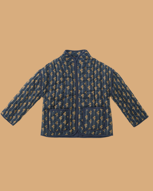 Vintage Bloom Quilted Jacket
