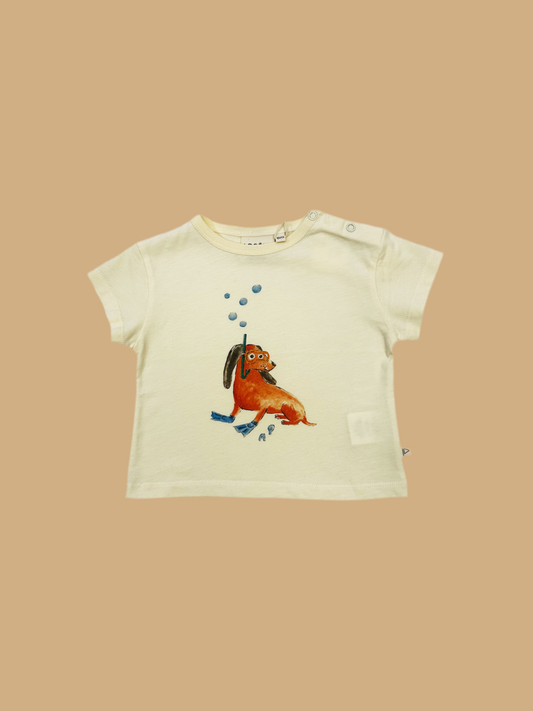 Baby Snorkeling Dog Tee