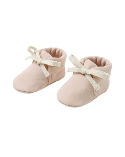 BABY BOOTIES DUSTY ROSE