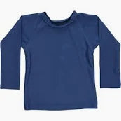 boys rash guard - navy
